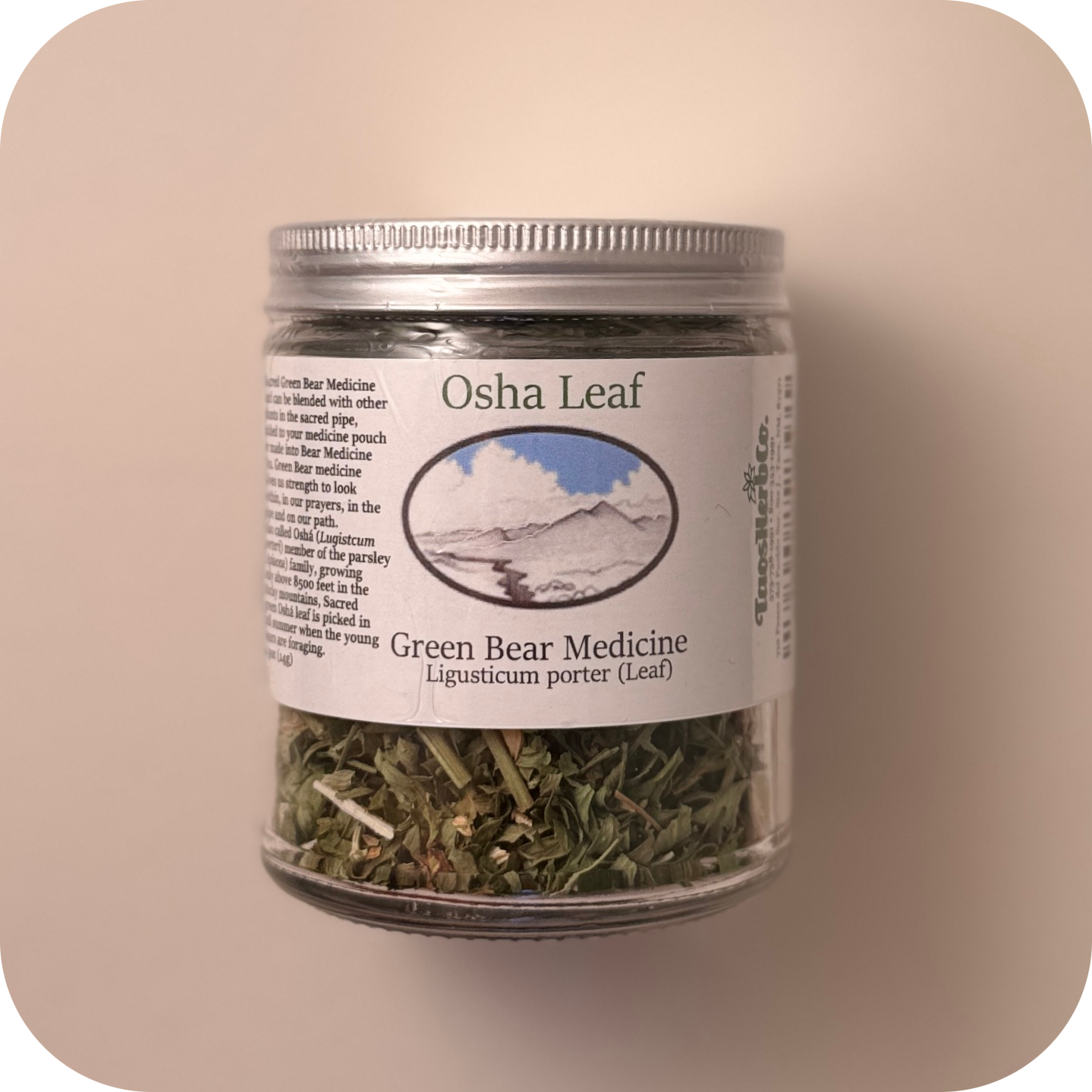 Osha Leaf (Green Bear Medicine)