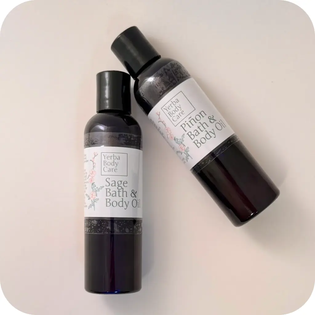 Bath Body Oil Twin Pack 4oz Pinon Sage