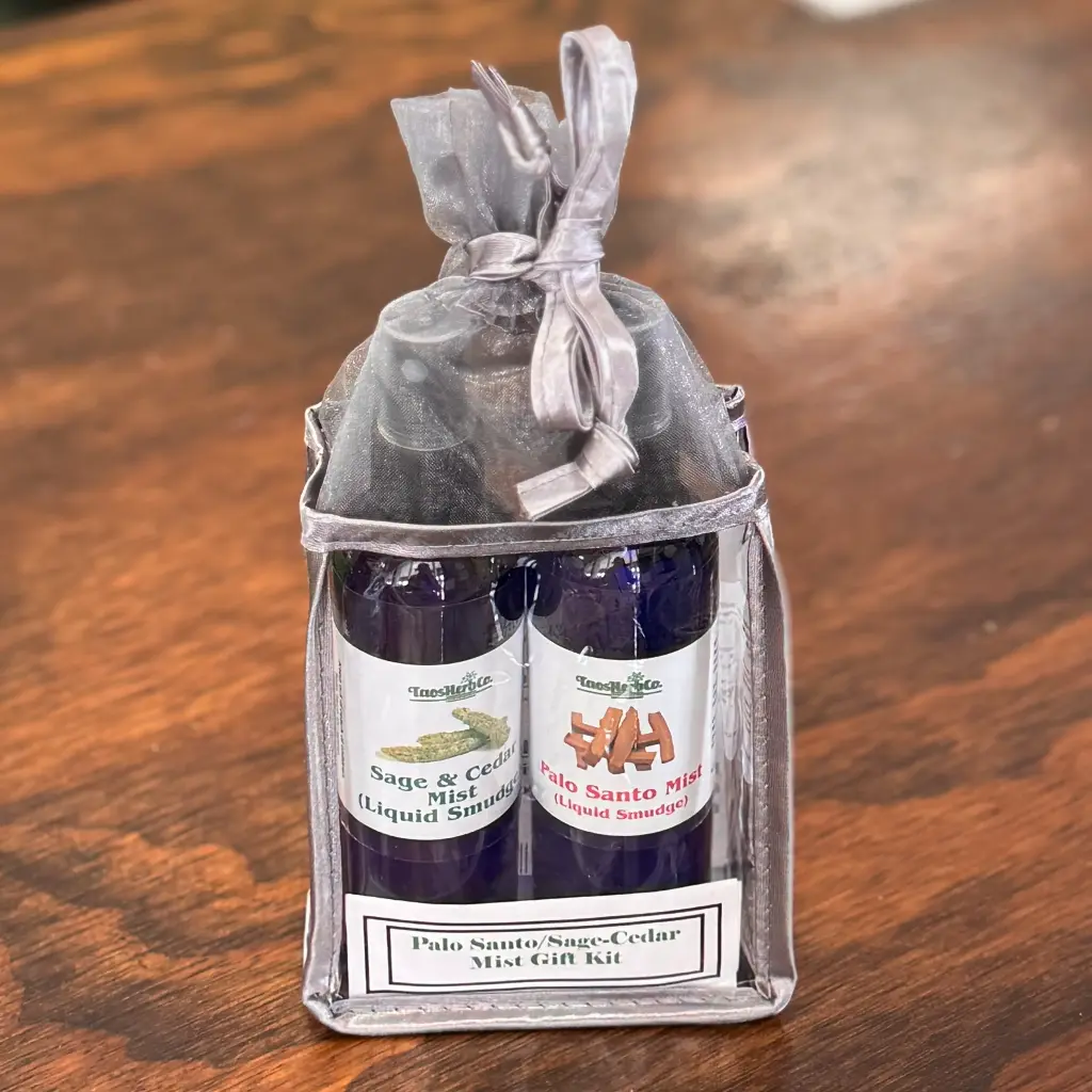 Palo Santo/Sage Cedar Mist Liquid Smudge Gift Kit 4oz