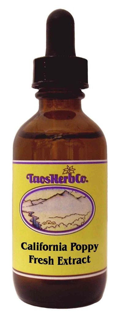 California Poppy Herb Fresh Extract 2oz