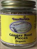 Ginger Root Cut Spice Jar Repack 2oz