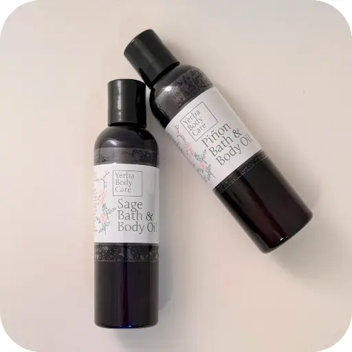 Bath Body Oil Twin Pack 4oz Pinon Sage