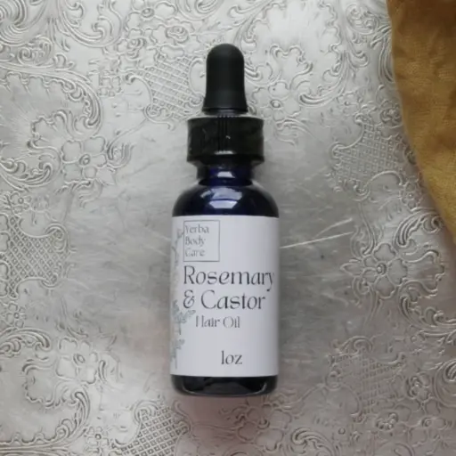 Rosemary & Castor Hair Oil 1oz